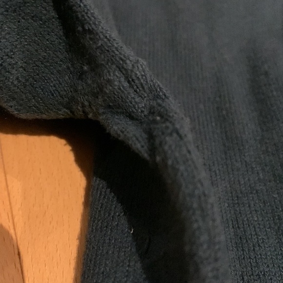 ✏️MAKE AN OFFER Thyme Maternity Women’s Teal Turtleneck - size L - Picture 6 of 15